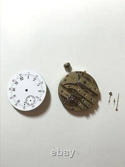 Collectible High Grade Full Jewels Swiss Pocketwatch Movement mens manual