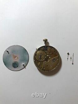 Collectible High Grade Full Jewels Swiss Pocketwatch Movement mens manual