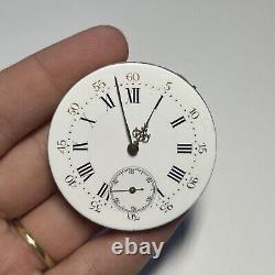 Collectible NO NAME full Jewels Swiss High Grade Pocketwatch Movement