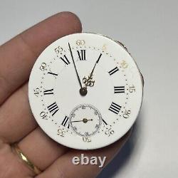 Collectible NO NAME full Jewels Swiss High Grade Pocketwatch Movement