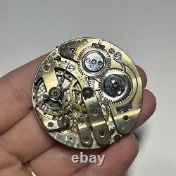 Collectible NO NAME full Jewels Swiss High Grade Pocketwatch Movement