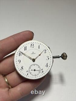 Collectible OMEGA Chronometer 21J Swiss Men's Pocketwatch Movement