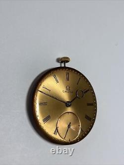 Collectible OMEGA Chronometer Cal 37.5T, 17P 17J Swiss Men's Pocketwatch Movement