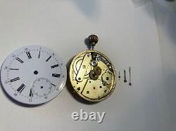 Collectible high grade Full Jewels Swiss Men's Pocketwatch Movement manual