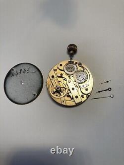Collectible high grade Full Jewels Swiss Men's Pocketwatch Movement manual