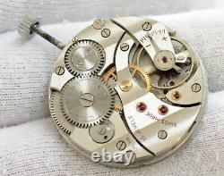 Cortebert 616 Speciale Vintage Pocket Watch Movement 15 jewels