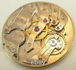 Cresarrow Watch Co Pocket Watch Movement High Grade Swiss Parts / Repair