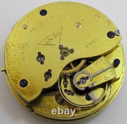 Dent Pocket Watch complication Movement for parts. Diameter 42.5 mm