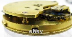 Dent Pocket Watch complication Movement for parts. Diameter 42.5 mm