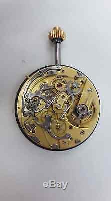 Double Rattrapante Chronograph 44mm Pocket Watch Movement