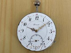 Dunand movement Quarter Repeater Rare Swiss Vintage Pocket Watch for parts