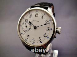 E. HOWARD Watch Co. Pocket To Wrist watch conversion. 19 jewels movement