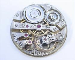 E. Howard & Co. Boston Pocket Watch Movement Series 0 16S 23J Serviced