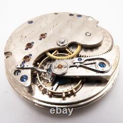 E. Howard Grade Series IV N-Size 15-Jewel Antique Pocket Watch Movement