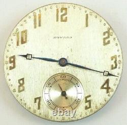 E. Howard Keystone Pocket Watch Movement Series XV Spare Parts Repair