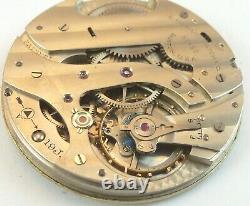 E. Howard Keystone Pocket Watch Movement Series XV Spare Parts Repair