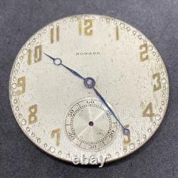 E Howard Pocket Watch Movement Series 14 1921 Size 10s 21 Jewels OF Ticks F7829