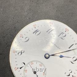 E Howard Pocket Watch Movement Series 9 Size 16s 17j 1905 Model OF Ticking F7833