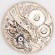 E. Howard Series 6 12-size 19j Antique Pocket Watch Movement, Runs, Nice Dial