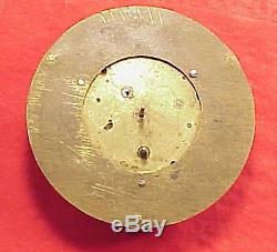 EARLY 38MM Movement Fusee Pocket Watch Movement ABEL DURAND GENEVA 3 1/4 FACE