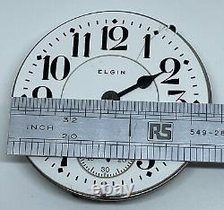 ELGIN POCKET WATCH MOVEMENT BW Raymond / 16s 19 Jewels 1919 Needs a Service