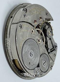 ELGIN POCKET WATCH MOVEMENT BW Raymond / 16s 19 Jewels 1919 Needs a Service