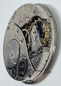 ELGIN POCKET WATCH MOVEMENT BW Raymond / 16s 19 Jewels 1919 Needs a Service