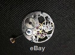 ETA Classique 6498-1 Skeleton 17 Jewels Movement Pocket/Wrist Watch Conversion