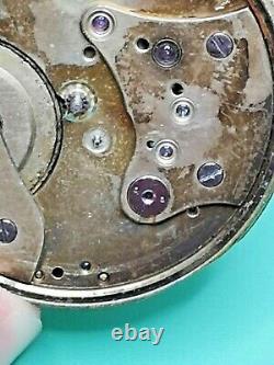 Early A. Lange & Söhne Working Pocket Watch Movement, Retailed in UK C. 1870