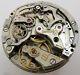 Eberhard 310 82 Chronograph Movement 21 Jewels 2 Registers Cal. For Parts