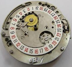 Eberhard 310 82 Chronograph Movement 21 jewels 2 registers cal. For parts