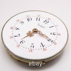 Ed Koehn 28 x 6.9 mm High Grade Swiss Antique Pocket Watch Movement