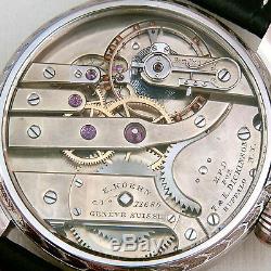 Ed. Koehn SWISS pocket watch movement (assoc. Of Patek Philippe) Circa 1895