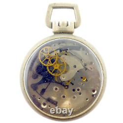 Elgin 15 Jewels 42069606 Movement Pocket Watch For Parts Or Repairs
