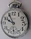 Elgin 16s 21 Jewels 5 Adj. Pocket Watch 49.2 Mm Father Time In Good Condition