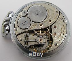 Elgin 16s 21 jewels 5 adj. Pocket Watch 49.2 mm Father Time in good condition