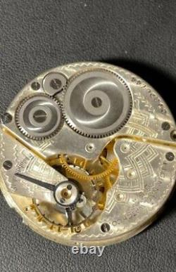 Elgin 1925 Pocket Watch Movement