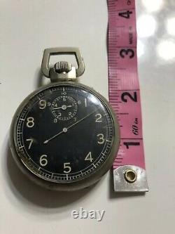 Elgin 1940's US ARMY Military WWII A-8 Watch Timer Jitterbug Movement