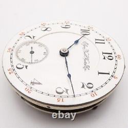 Elgin Grade 124 Model 5 18-Size 15-Jewel Antique Pocket Watch Movement, Runs