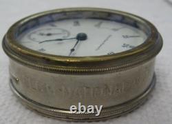 Elgin Pocket Watch Movement 11 Jewels Size 18s 1893 in Factory Ship Container