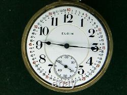 Elgin Veritas Railroad Pocket Watch 23 Jewel