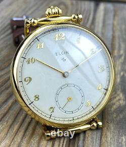 Elgin pocket watch movement Original dial Style Luxury Marriage Watch Custom