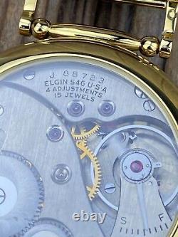 Elgin pocket watch movement Original dial Style Luxury Marriage Watch Custom