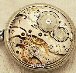 Eterna Pendant Or Pocket Watch 311 Movement Zodiac Astrology Dial Steel Case