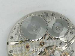 Excellent Waltham 23j Vanguard 1899 Model 16s Pocket Watch Movement, Running