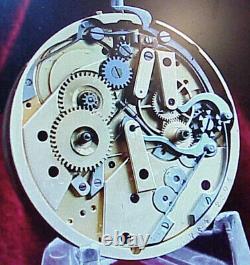 Explorers Brevet #103 12 Hour Chronograph Pocket Watch Movement Dual Time Sweep