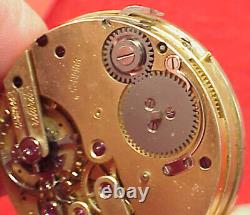 Explorers Brevet #103 12 Hour Chronograph Pocket Watch Movement Dual Time Sweep