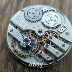 F. Muller Chaux De Fonds Ticking Pocket Watch Movement, Good Quality (B259)