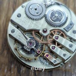 F. Muller Chaux De Fonds Ticking Pocket Watch Movement, Good Quality (B259)