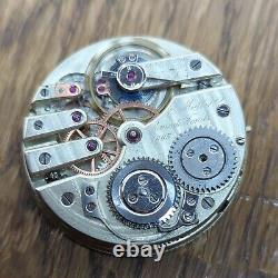 F. Muller Chaux De Fonds Ticking Pocket Watch Movement, Good Quality (B259)